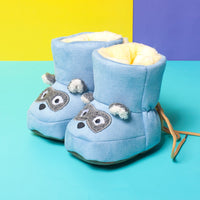 Chaussures mi-montantes isolées avec peluche pour éviter la chute de poils
