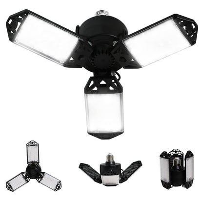 Light, 80W 8000 Lumen Ceiling Lights With 3 Adjustable Panels, 6500K Daylight Li