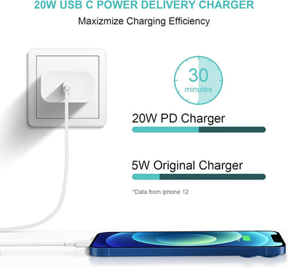 Usb C Charger Block Fast Charging 20W Type C Chargers Power Adapter For I Phone