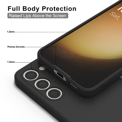 Samsung Galaxy S23 Liquid Silicone Case - Slim Full Body Stylish Protective Cover