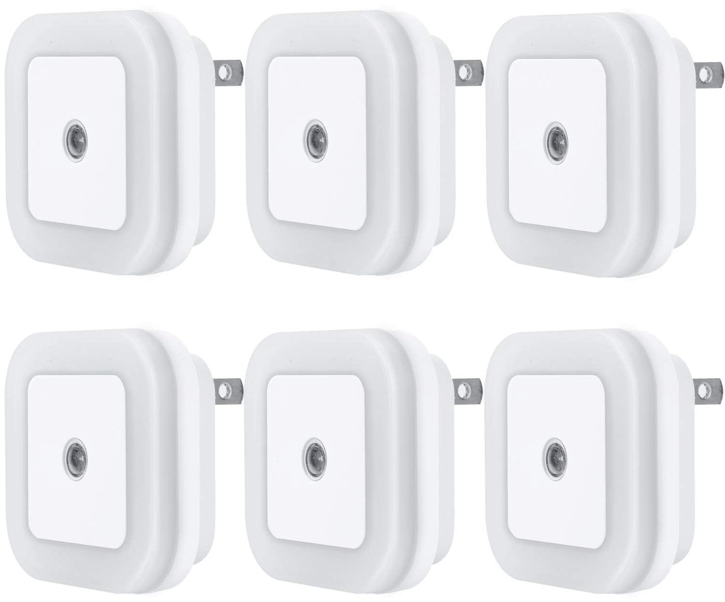 Night Light Lamp With Smart Sensor Dusk To Dawn Sensor, Daylight White, 0.5W Plu