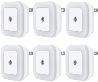 Night Light Lamp With Smart Sensor Dusk To Dawn Sensor, Daylight White, 0.5W Plu