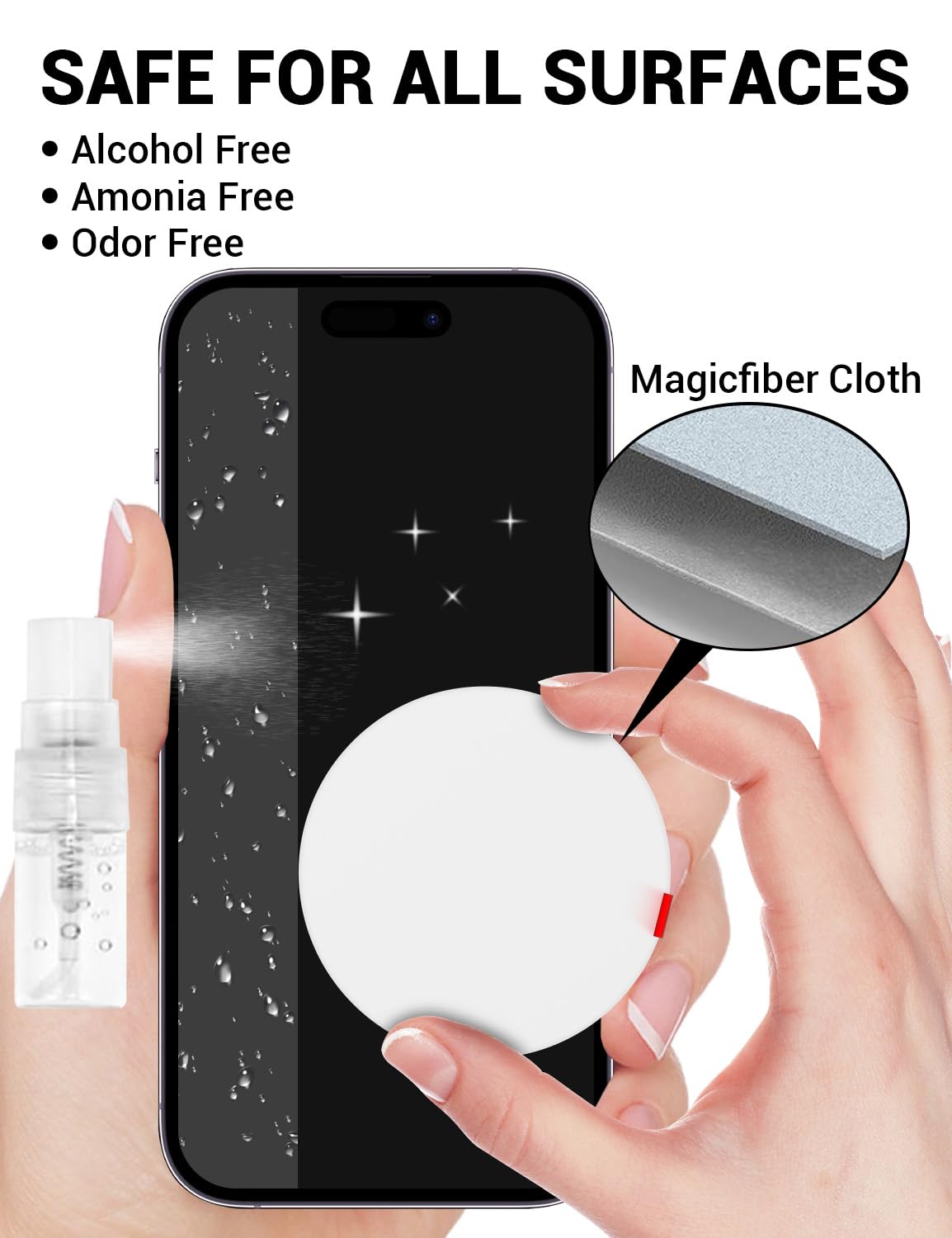 Cleaner Kit For Keyboard Iphone Airpods Macbook Ipad, Cleaning Spray & Brush For