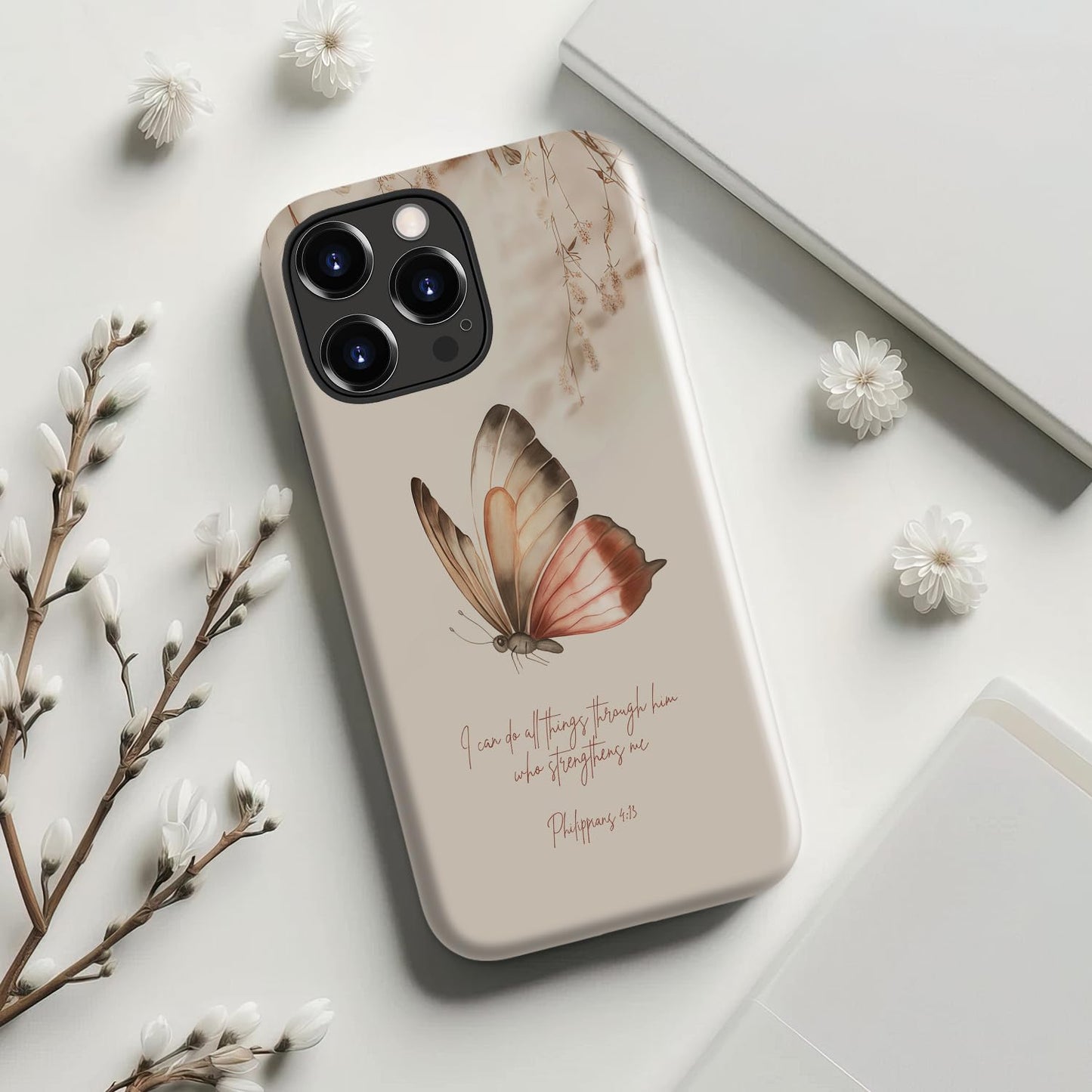 iPhone 14 Pro Max Case Cute - Wireless Charging Compatible - Dual-Layer Soft