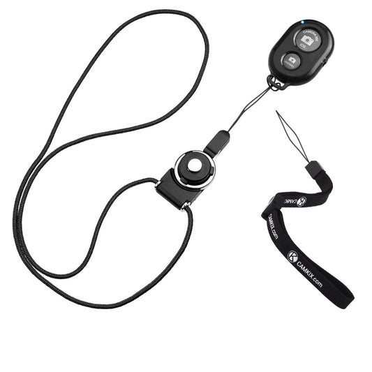 Remote Control With ® Technology, Black - Wrist Strap