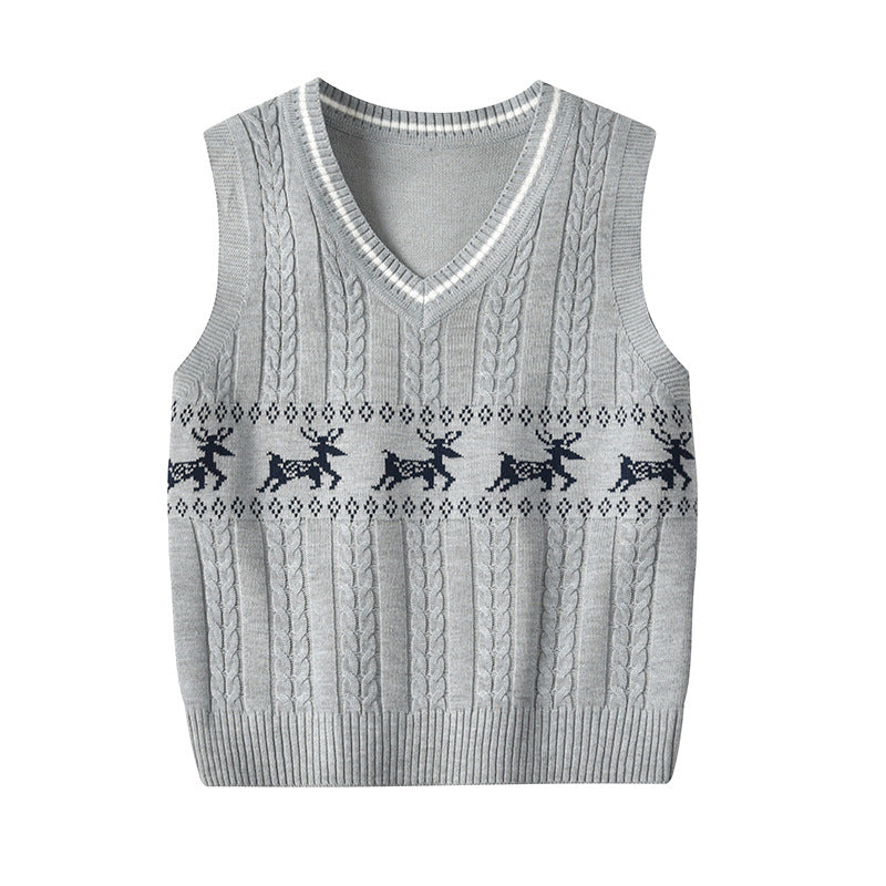 Chaleco de punto para niños