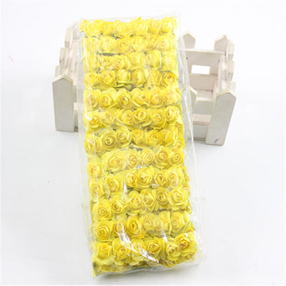 Artificial Flower Festive Home Gift Box Wedding Candy Box Decoration