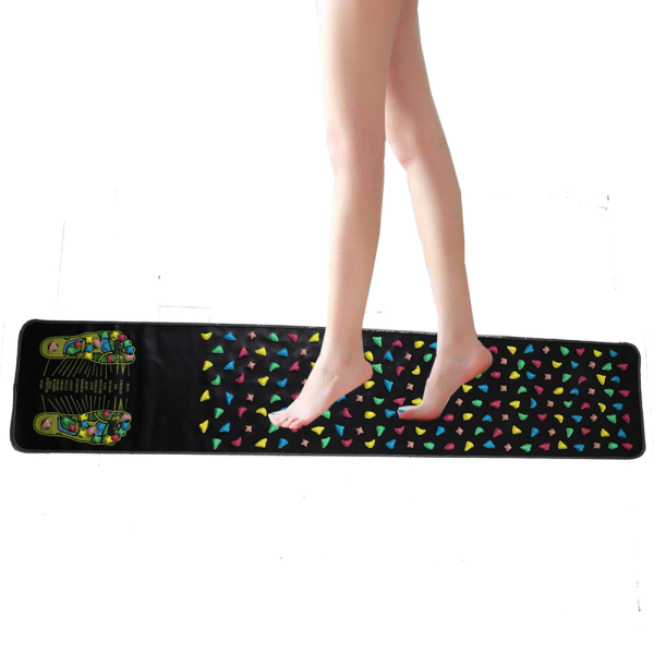 Alfombrilla de reflexología para aliviar el dolor en los pies