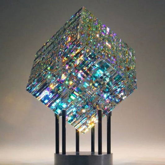 Sculptures en verre pour table, objets d'art, stock