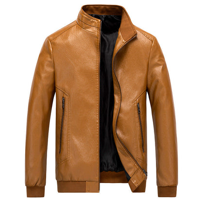 Korean Style Handsome Slim Plus Size Motorcycle Suit