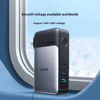 Gallium Nitride Power Bank Charger Two-in-one Fast Charging Head