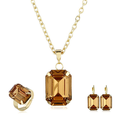 Bijoux de mariée Ensemble de bijoux européens et américains