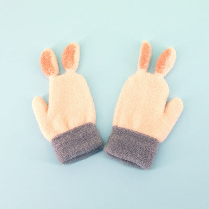 Gants d'hiver en laine pour enfants pour la chaleur
