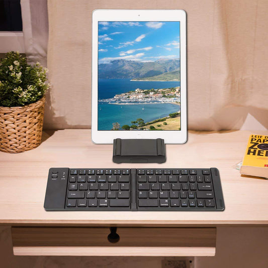 Clavier Mini Bluetooth Pliable en Métal