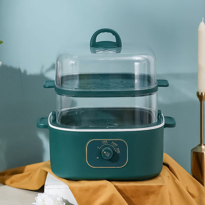 Multifunctional Electric Heating Pot Electric Steamer Multi-layer Household Large Capacity