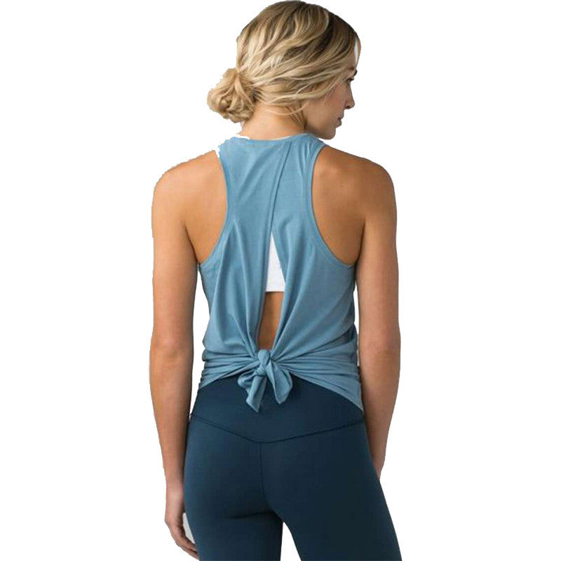 Women's Backless Yoga Tank Top