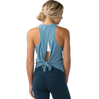 Women's Backless Yoga Tank Top