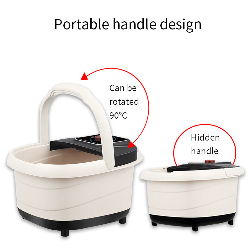 Nouveau bain de pieds massant chauffant entièrement automatique