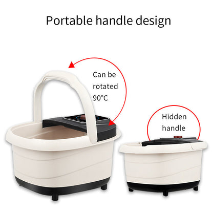 Nouveau bain de pieds massant chauffant entièrement automatique