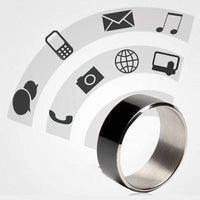 Bague Intelligente Bluetooth Température Solaire Android Sci-Fi Technologie Noire Magique Net Rouge
