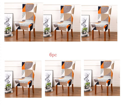 Funda de silla para el hogar, funda de silla de hotel, funda de silla para paquete, funda de silla elástica siamesa, funda de silla de oficina para ordenador