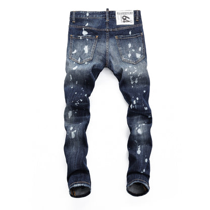 urban TEEN  Fashion Ripped Jeans STONE WASHED Pants