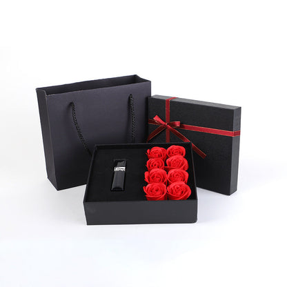 New Year gift box February 14 Valentine's Day lipstick gift box Music packaging box perfume packaging box gift box flower box
