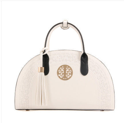 Bolso de moda otoño e invierno nuevo bolso de mujer estilo nacional popular bolso de hombro para mujer bolso de mano versátil con asa suave