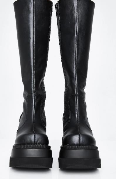 Zapatos con Plataforma Botas de Mujer Zapatos de Invierno Cuero Genuino