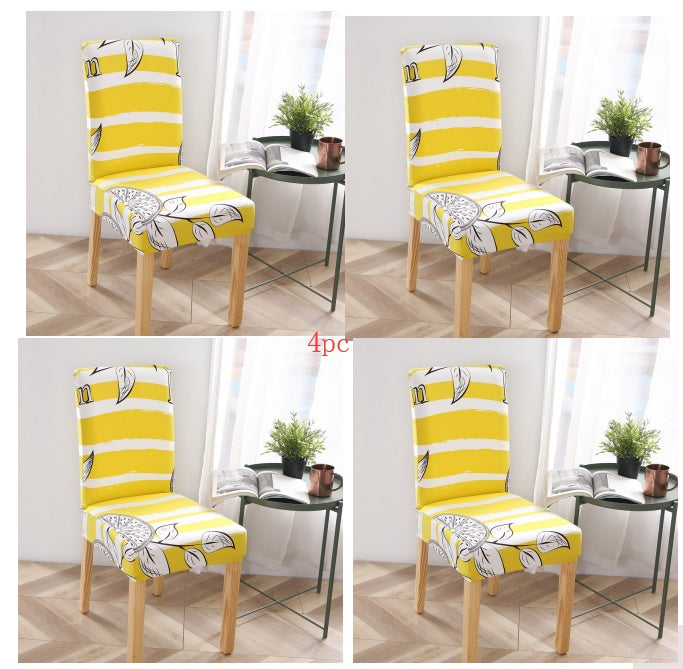 Funda de silla para el hogar, funda de silla de hotel, funda de silla para paquete, funda de silla elástica siamesa, funda de silla de oficina para ordenador