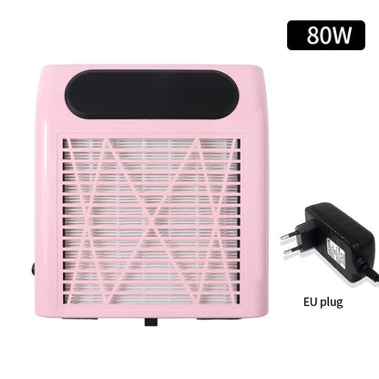 High Power Nail Dust Collector With Adjustable Speed