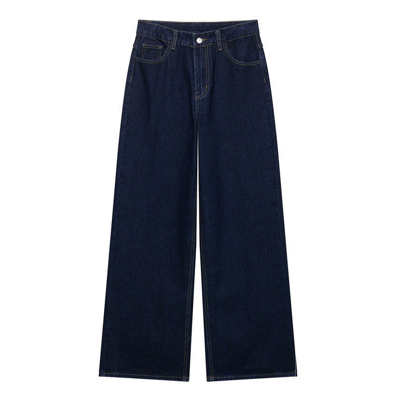 Fashion Loose Blue Denim 2-Piece Set