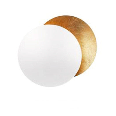 Lampe de chevet de salon ronde Éclipse solaire