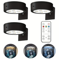 Magnetic LED Picture Lights with Remote – Dimmable Wall Art Lights Battery Powered