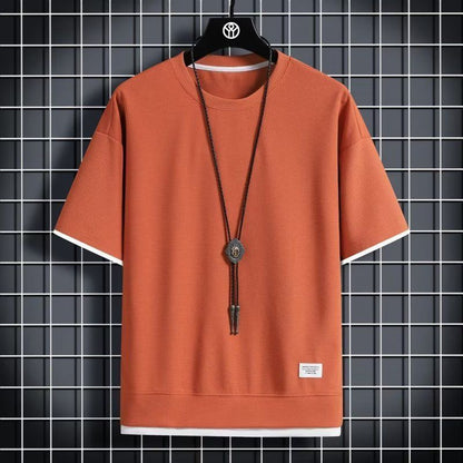 Summer New Men's Short-sleeved T-shirt