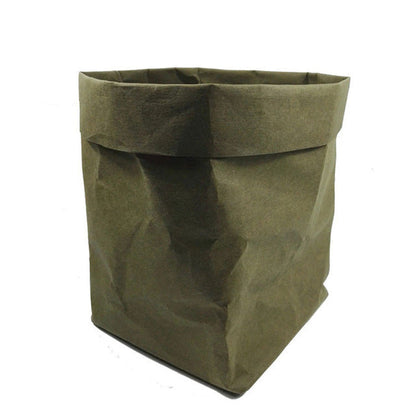 Soporte para macetas de papel kraft lavable