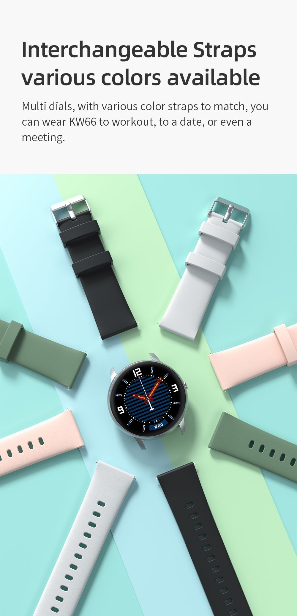 KW66 Waterproof Smart Watch
