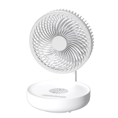 Electric Fan Household Kitchen Wall Hanging Folding Table