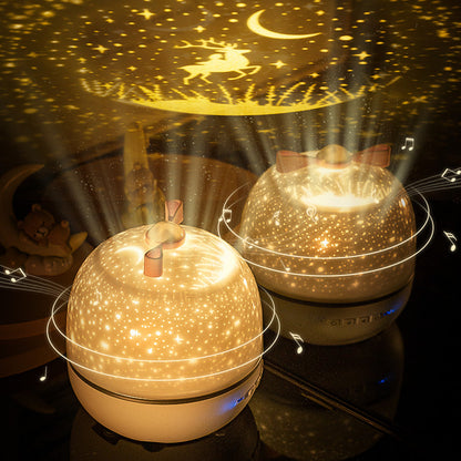 Decorative starry table lamp