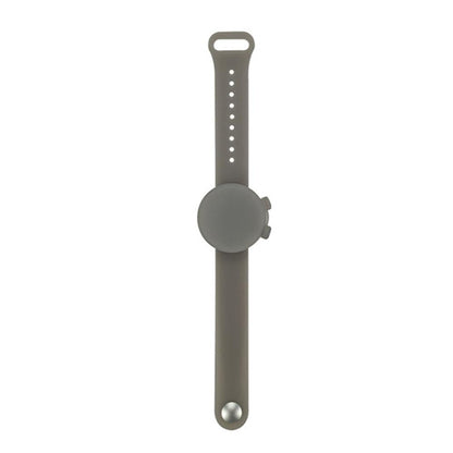 Pulsera desinfectante de silicona para exteriores con desinfectante de manos
