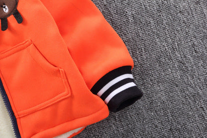 Fleece Autumn And Winter Children's Jacket