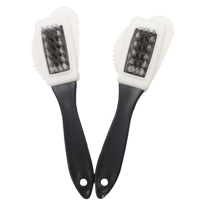 Snow Boots Three sided Suede Shoe Brush Cleaning Care Brush