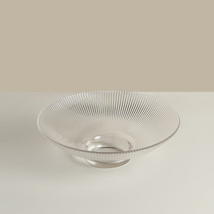 Glass Fruit Tray Living Room Coffee Table