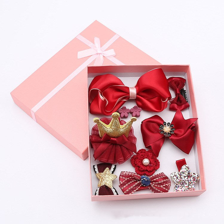 Little Girl Suit Headwear Jewelry