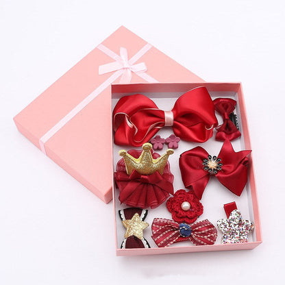 Little Girl Suit Headwear Jewelry