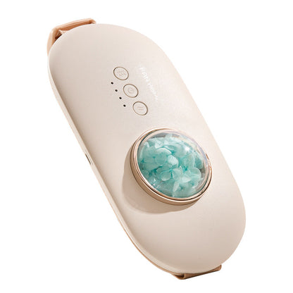 Ceinture Chauffante Auto-Massante Anti-Douleur Menstruelle Portable Coussin Chauffant Ceinture Chauffante Masseur Thermique Ceinture Chauffante Abdominale
