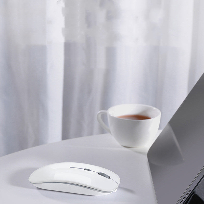 Compatible con Apple, ratón inalámbrico Bluetooth para portátil recargable