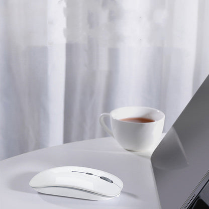 Compatible con Apple, ratón inalámbrico Bluetooth para portátil recargable