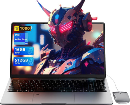 15.6" N95 Laptop 16GB RAM 512GB SSD