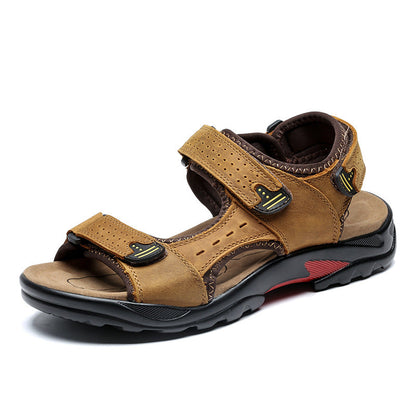 Casual summer sandals men's shoes plus size